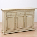 FurnitureToday Amaryllis French style 3 drawer sideboard