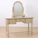 FurnitureToday Amaryllis French style dressing table in Antique