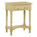 Amaryllis French style side table with one drawer