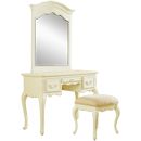 FurnitureToday Ambiance Krystal white dressing table