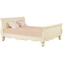 FurnitureToday Ambiance Krystal white sleigh bed