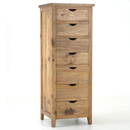 FurnitureToday Amish pine 7 drawer tallboy
