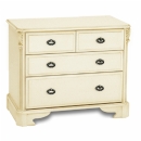 Amore Latte 4 Drawer Chest