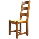FurnitureToday Antibes dark rush seat provence chair