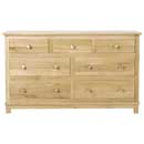 FurnitureToday Arundel oak 3 over 4 chest