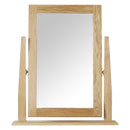 FurnitureToday Arundel oak swing mirror