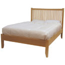 FurnitureToday Ash Low footboard spindle bed