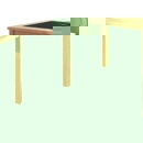 Atlantis Oak 2 Seater Table