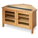 FurnitureToday Atlantis Oak Corner TV Unit