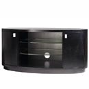 FurnitureToday Audinni AU-107 Black Oak Eclipse AV Unit