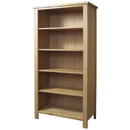 FurnitureToday Avalon oak large bookcase