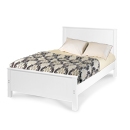 FurnitureToday Avimore White Bed