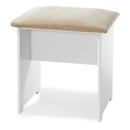 FurnitureToday Avimore White Painted Stool 