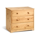 FurnitureToday Balmoral Pine 3 Drawer Chest