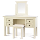 FurnitureToday Banbury Ivory Painted Dressing Table Set