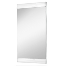 Bari High Gloss White Mirror