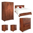FurnitureToday Blade Mango Bedroom Set