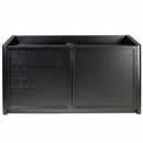FurnitureToday Blok 2000 Series Black Oak Cabinet With Solid