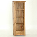 FurnitureToday Breton pine single drawer bookcase