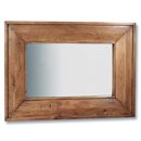 FurnitureToday Brooklyn Reclaimed Oak Rectangular Mirror