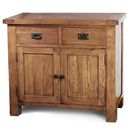 FurnitureToday Brooklyn Reclaimed Oak Small Dresser Base