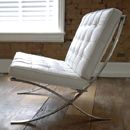 FurnitureToday C Living Barcelona chair and stool white