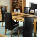 Cafe Oak Dining Set with Mayfair Chairs