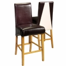 FurnitureToday Cafe Oak pair of Pub Chairs 