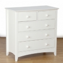 FurnitureToday Cameo Painted 2 over 3 chest 