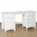 FurnitureToday Cameo painted twin pedestal dressing table 
