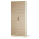 FurnitureToday Cappuccino Cream Double Wardrobe