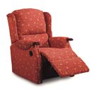 FurnitureToday Celebrity Blenheim Fabric Handle Recliner