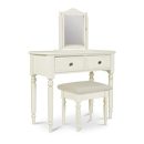 FurnitureToday Chateau Cream Dressing Table Set