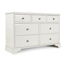 FurnitureToday Chateau White 3 over 4 Chest