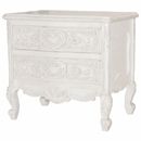 FurnitureToday Chateau white painted 2 drawer chest