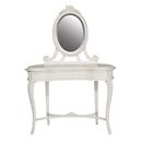 FurnitureToday Chateau white painted carved dressing table 