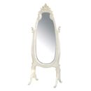 Chateau white painted cheval mirror