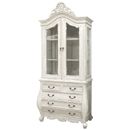 FurnitureToday Chateau white painted display cabinet