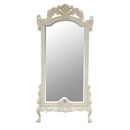 FurnitureToday Chateau white painted French dressing mirror