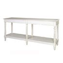 FurnitureToday Chateau white painted Louis XV hall table