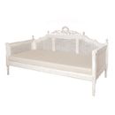 FurnitureToday Chateau white painted Marie Antoinette daybed