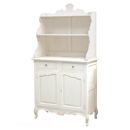 FurnitureToday Chateau white painted sideboard with up stand