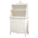 FurnitureToday Chateau white painted sideboard with up stand