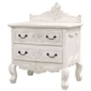 FurnitureToday Chateau white painted splashback bedside