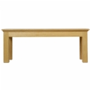 FurnitureToday Chichester solid oak coffee table
