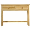 FurnitureToday Chichester solid oak console table