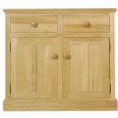 FurnitureToday Chichester solid oak sideboard with 2 doors