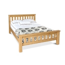 FurnitureToday Chunky Pine Bed