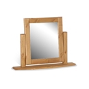 FurnitureToday Chunky Pine Dressing Table Mirror