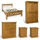 FurnitureToday Chunky Pine Kenilworth Bedroom Set